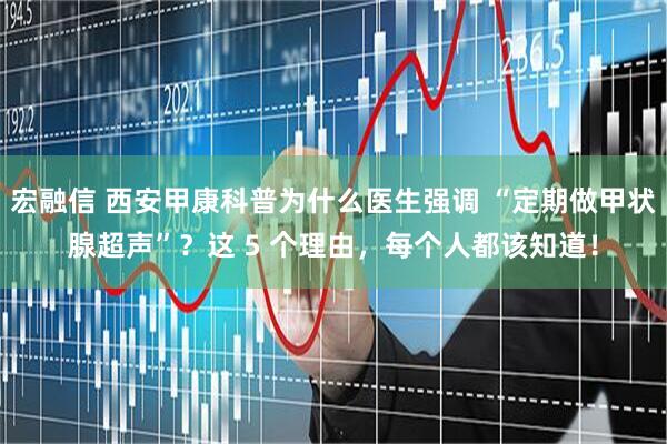 宏融信 西安甲康科普为什么医生强调 “定期做甲状腺超声”？这 5 个理由，每个人都该知道！