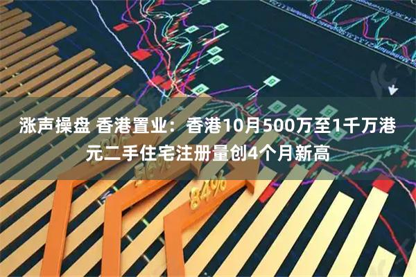 涨声操盘 香港置业：香港10月500万至1千万港元二手住宅注册量创4个月新高
